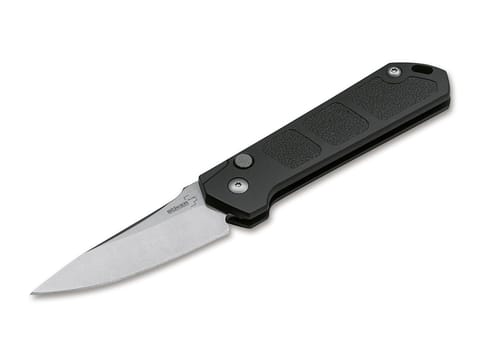 Böker Plus Kihon Auto Stonewash Knife AUS8 at Wasserman.eu