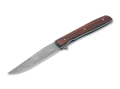 ⁨Böker Plus Urban Trapper Cocobolo Damascus Knife⁩ at Wasserman.eu
