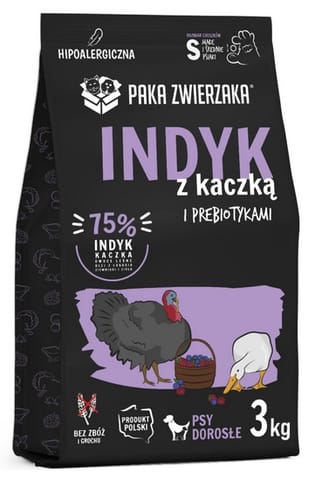⁨Paka Zwierzaka Seventh Heaven Indyk z kaczką Mini 3kg⁩ w sklepie Wasserman.eu