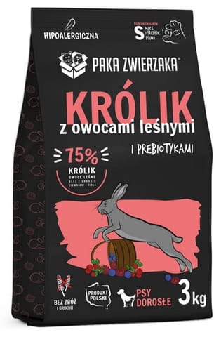 ⁨Paka Zwierzaka Seventh Heaven Królik z owocami leśnymi S 3kg⁩ w sklepie Wasserman.eu