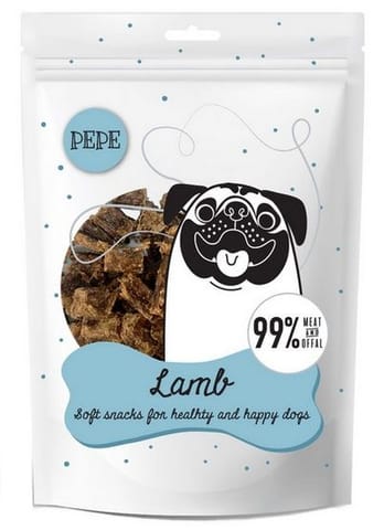 ⁨Paka Zwierzaka PEPE Mini Chunkies Lamb (jagnięcina) 70g⁩ w sklepie Wasserman.eu