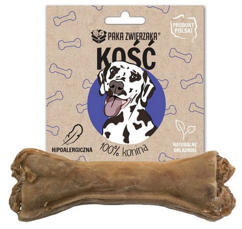⁨Paka Zwierzaka Kość konina 100% 12cm⁩ w sklepie Wasserman.eu