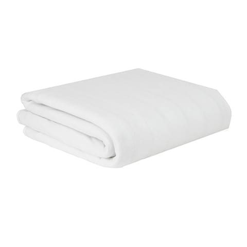 ⁨Mesko MS 7420 electric blanket Electric bed warmer 2x 60 W White, Polyester⁩ at Wasserman.eu