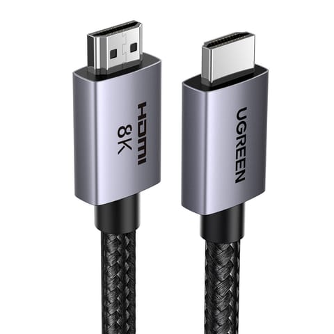 Kabel przewód HDMI 2.1 8K certyfikowany Ultra High Speed 1m szary w sklepie Wasserman.eu