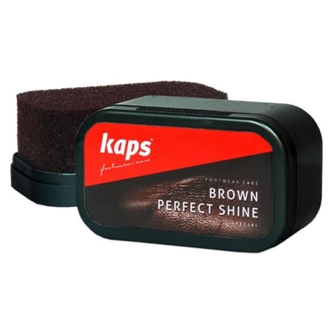 ⁨Gąbka do butów Kaps Neutral Perfect Shine mini (kolor Przeźroczysty, rozmiar One size)⁩ w sklepie Wasserman.eu