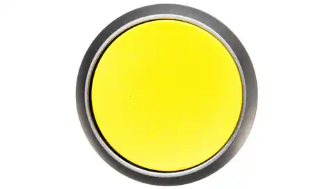 ⁨Button 22mm round plastic with met ring yellow flat without self-return odbl 3SU1030-0AA30-0AA0⁩ at Wasserman.eu