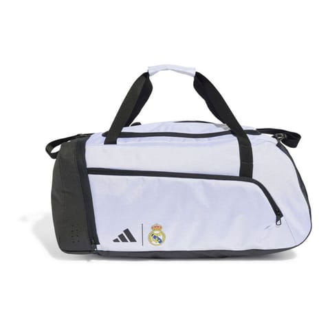 ⁨Torba adidas Real Madryt Duffle (kolor Biały. Czarny)⁩ w sklepie Wasserman.eu