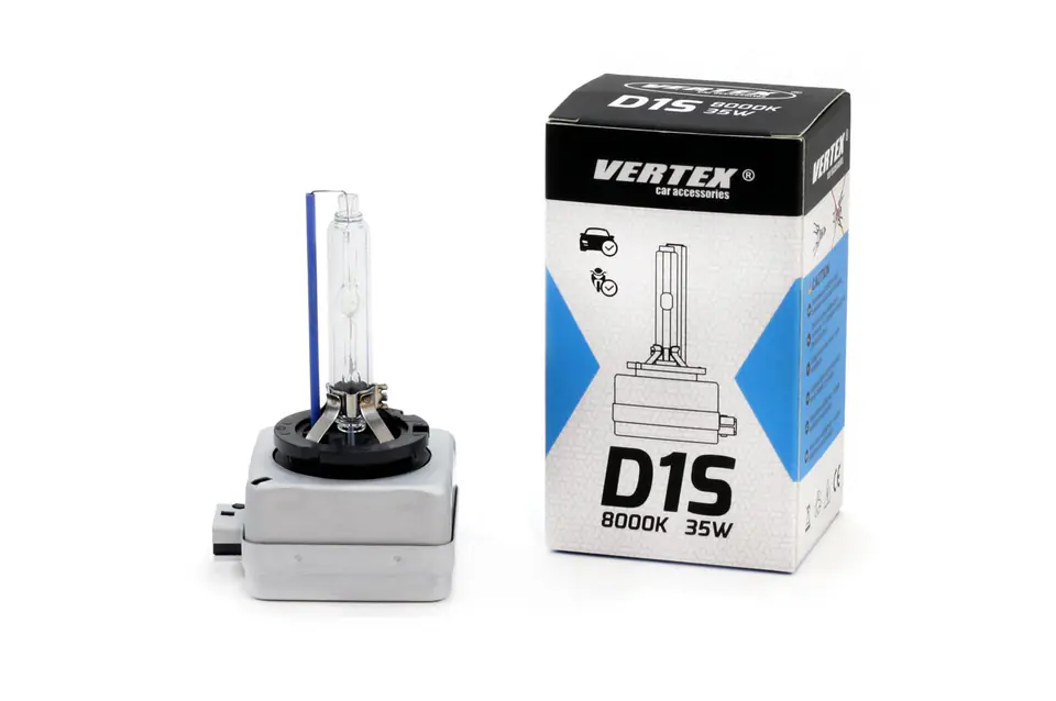 ⁨01410 HID Żarnik xenon D1S 8000K⁩ w sklepie Wasserman.eu