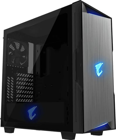 ⁨Gigabyte AORUS C300 GLASS Midi Tower Black⁩ at Wasserman.eu