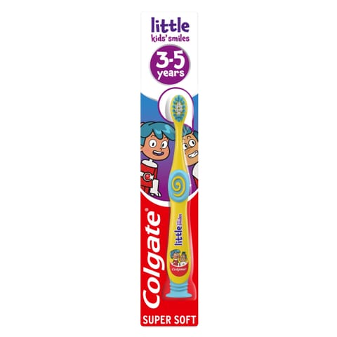 ⁨COLGATE Little Kids Smiles Szczoteczka do zębów dla dzieci - Super Soft  3-5 lat⁩ w sklepie Wasserman.eu