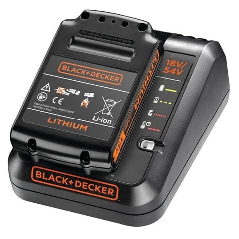 ⁨BLACK+DECKER AKUMULATOR 18V 2,0Ah + ŁADOWARKA 12A⁩ w sklepie Wasserman.eu
