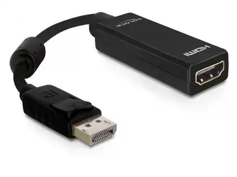 ⁨Adapter Displayport(M)->HDMI-I(F)(24+5) 20cm⁩ w sklepie Wasserman.eu