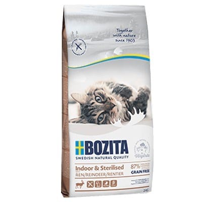 ⁨Bozita Indoor&Sterilised Grain free Reindeer  2 kg⁩ at Wasserman.eu