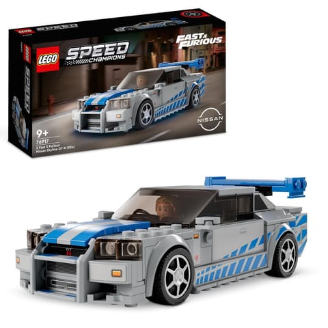 ⁨LEGO SPEED CHAMPIONS 76917 FAST & FURIOUS - NISSAN SKYLINE GT-R (R34)⁩ at Wasserman.eu