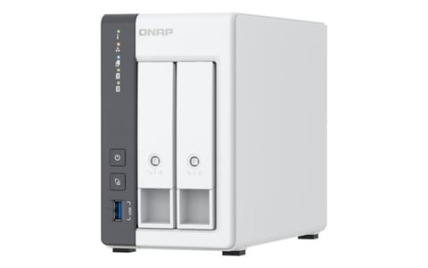 ⁨QNAP TS-216G NAS/storage server Tower Ethernet LAN White Cortex-A55⁩ at Wasserman.eu