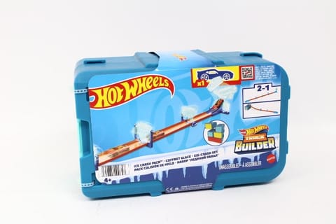 ⁨Hot Wheels Track Builder Lodowy Tematyczny tor podstawowy HKX40 HNJ66 MATTEL⁩ w sklepie Wasserman.eu