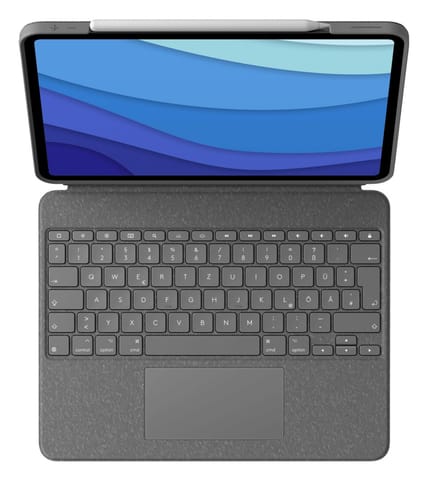 Logitech Combo Touch QWERTZ Niemiecki Smart Connector Szary w sklepie Wasserman.eu