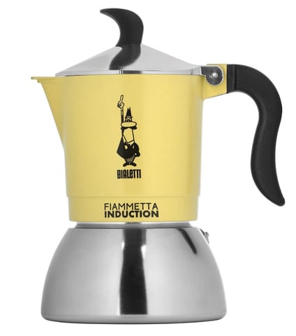 ⁨Coffee maker Bialetti Primavera Fiammetta Induction 4tz 200 ml (29591) Yellow⁩ at Wasserman.eu