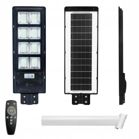 ⁨Lampa Solarna Uliczna Latarnia 360W + Pilot Uchwyt⁩ w sklepie Wasserman.eu