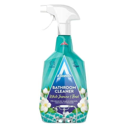 ⁨ASTONISH Płyn do mycia łazienek 750ml BATHROOM CLEANER WHITE JASMINE&BASIL⁩ at Wasserman.eu