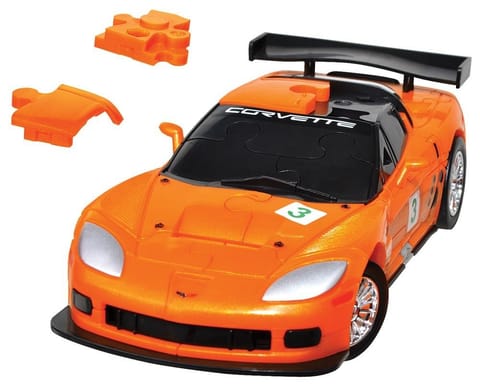 ⁨Puzzle 3D Cars - Corvette C6R - poziom 3/4 G3⁩ w sklepie Wasserman.eu