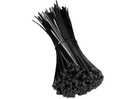 ⁨Opaski Zaciskowe Kablowe Do Kabli Ziperki Trytki Trytytki 2,5x200 MM⁩ w sklepie Wasserman.eu