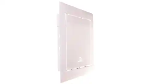 ⁨Inspection door metal 150x150mm white latch DM82⁩ at Wasserman.eu
