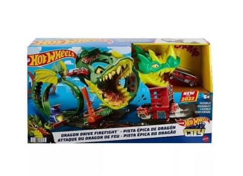 ⁨Hot Wheels Dragon Loop Set HDP03 MATTEL⁩ at Wasserman.eu