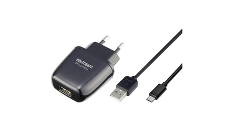 ⁨Ładowarka USB VOLTCRAFT SPS-2100m 2100 mA 2338742⁩ w sklepie Wasserman.eu