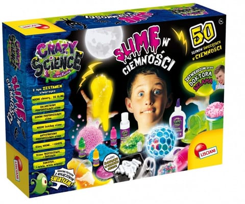 ⁨PROMO Crazy Science Slime świecące w ciemności 89239 LISCIANI p6⁩ w sklepie Wasserman.eu