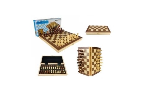 ⁨Dewn Magn Premium Chess Set 29.5x29.5 RKGRA-14 18056⁩ at Wasserman.eu