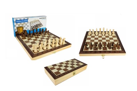 ⁨Wood Magn Premium Chess Set 29,5x29,5 WKGRA-13 18049⁩ at Wasserman.eu