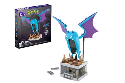 ⁨MEGA Pokemon Golbat z ruchem do ustawiania Minizestaw HTH72 p6 MATTEL⁩ w sklepie Wasserman.eu