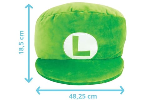 ⁨TOMY MOCCHI plush Nintendo Luigi hat T12962 /4⁩ at Wasserman.eu