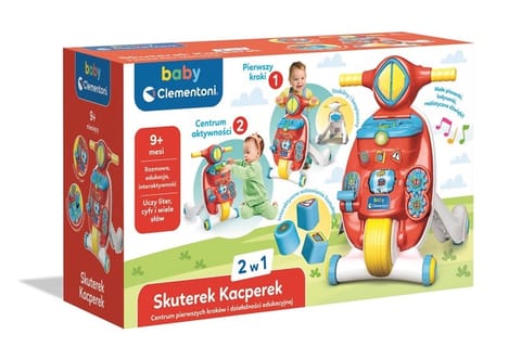 ⁨Clementoni baby Skuterek Kacperek 50930⁩ w sklepie Wasserman.eu