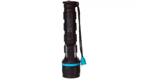 ⁨Rubber flashlight LEDx3 15lm 2xAA P3861⁩ at Wasserman.eu