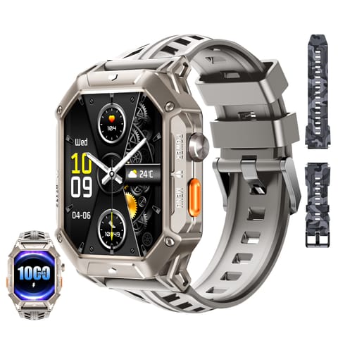 ⁨Smartwatch Oukitel BT80 Grey⁩ w sklepie Wasserman.eu