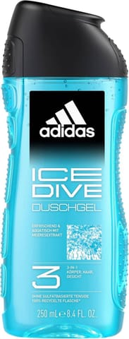 ⁨Adidas Ice Dive Żel pod Prysznic 250 ml⁩ w sklepie Wasserman.eu