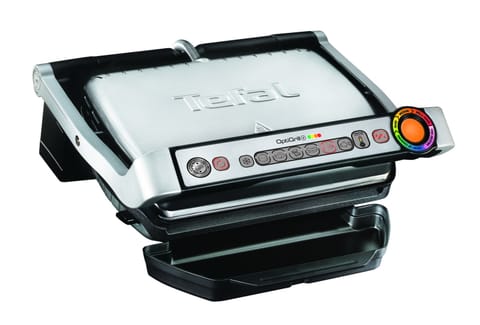 ⁨TEFAL | GC716D12 | OptiGrill+ + Waffle plate set | Electric Grill | 2000 W | Silver⁩ w sklepie Wasserman.eu