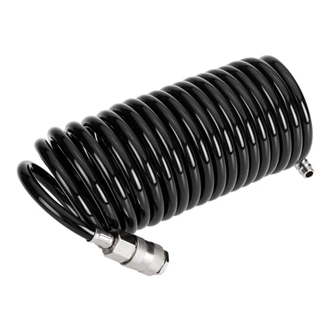 ⁨Przewód ciśnieniowy spiralny 6.5 x 10 mm, 5 m, PU⁩ w sklepie Wasserman.eu