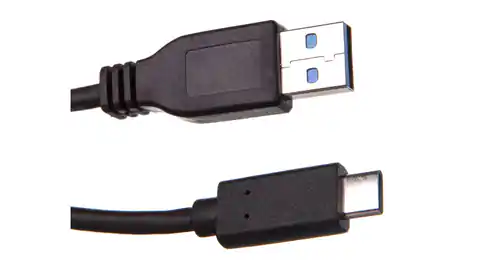 ⁨Przewód adapter USB 3.0 SuperSpeed USB-C - USB-A 1m 67890⁩ w sklepie Wasserman.eu