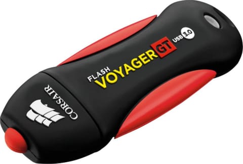 ⁨Pendrive CORSAIR Voyager GT 512 GB (512 GB /USB 3.0 /Czarno-czerwony )⁩ w sklepie Wasserman.eu