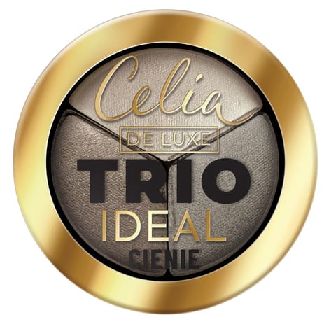 ⁨CELIA De Luxe Cienie do powiek Trio Ideal nr 303⁩ w sklepie Wasserman.eu