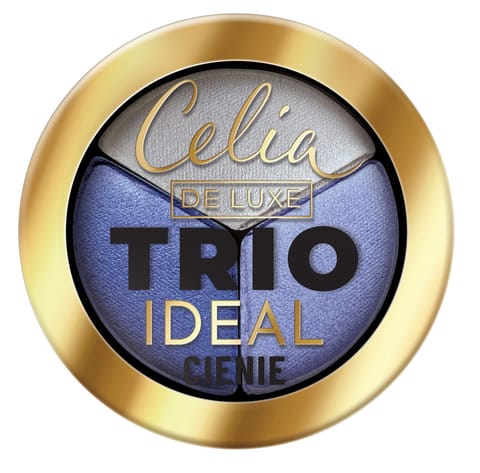 ⁨CELIA De Luxe Cienie do powiek Trio Ideal nr 304⁩ w sklepie Wasserman.eu