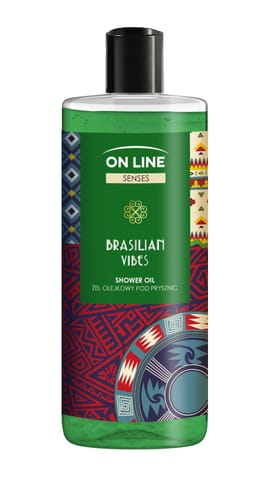 ⁨ON LINE Senses Żel pod prysznic - Brasilian Vibes 500 ml⁩ w sklepie Wasserman.eu