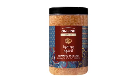 ⁨ON LINE Senses Sól do kąpieli - Indian Spirit 480 g⁩ w sklepie Wasserman.eu