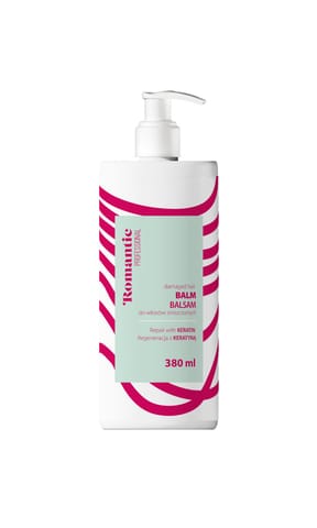 ⁨ROMANTIC Professional Balsam do włosów - Keratin 380 ml⁩ w sklepie Wasserman.eu