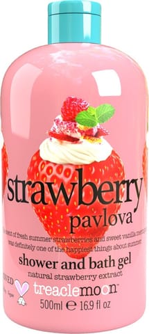 ⁨TREACLEMOON Strawberry Pavlova Żel i płyn do kąpieli 500 ml⁩ w sklepie Wasserman.eu