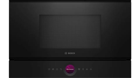 ⁨Bosch Serie 8 BFL7221B1 microwave Built-in Solo microwave 21 L 900 W Black⁩ at Wasserman.eu