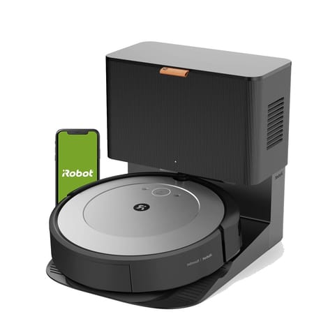 ⁨iRobot Roomba i1+ robot vacuum 0.4 L Bagless Grey⁩ at Wasserman.eu